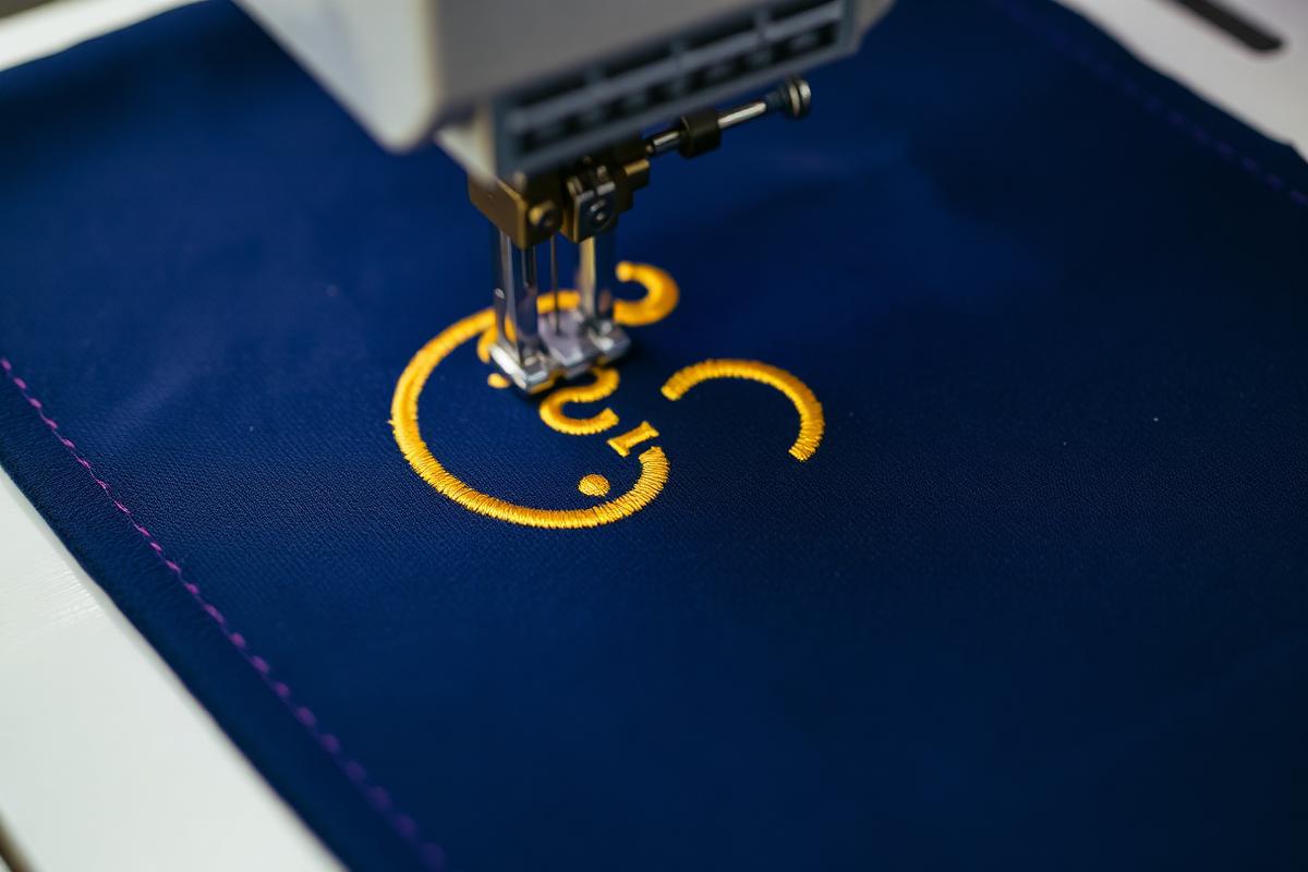 Embroidery process